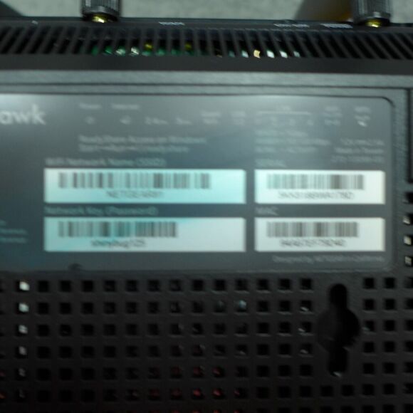 Netgear Nighthawk AC2600 Smart WIFI Router Model R7450 - Picture 7 of 8